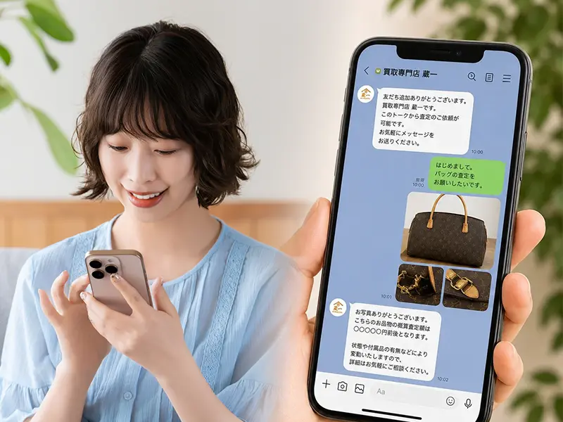 宅配LINEオンライン査定