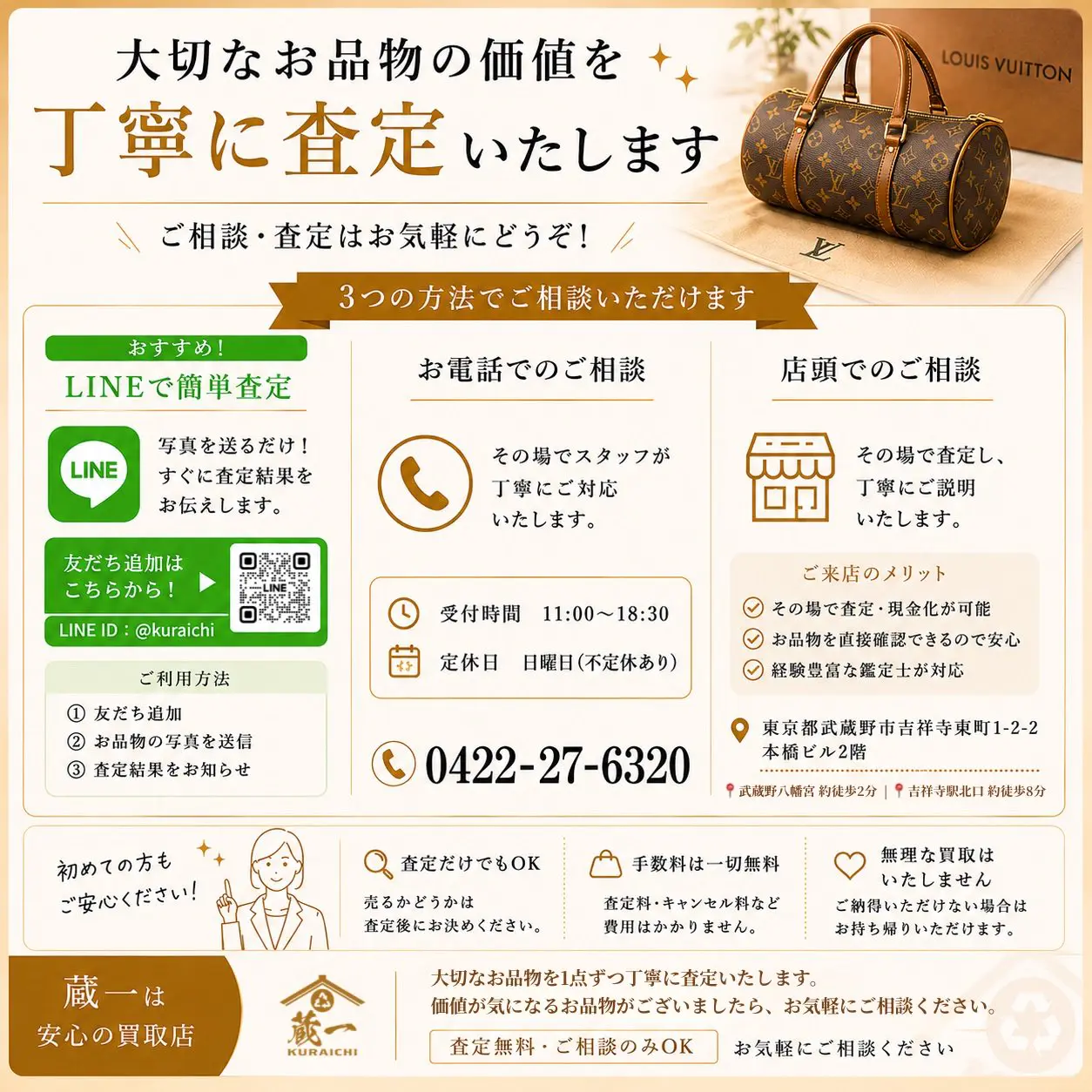 LINEオンライン査定のポイント